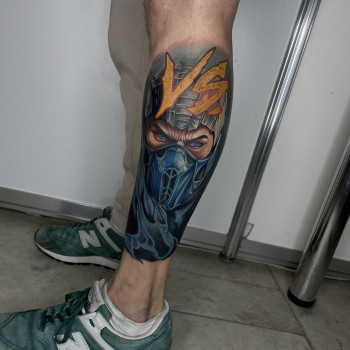 sub-zero Тату в кольорі