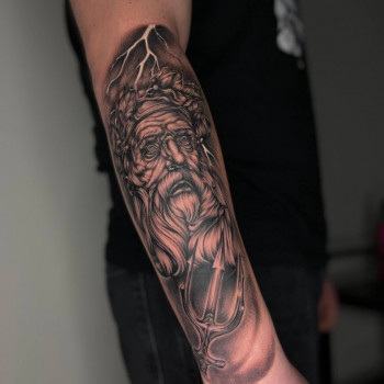 Посейдон тату