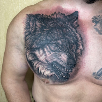 Вовк тату