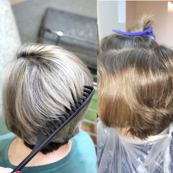 Висвітлення волосся у складних техніках
                    Парикмахер Кристина Днепр