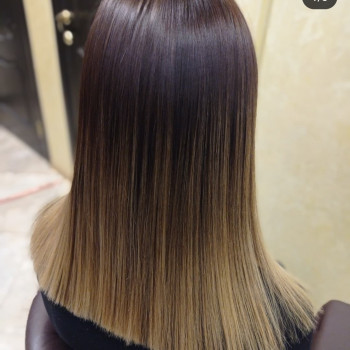 Ботокс волосся, фото - викладач курсів краси Евгения Миронова