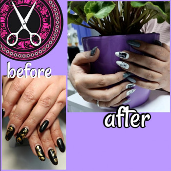 Гель-лак жіночий на руках