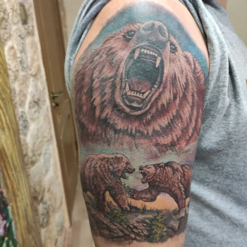  #татуцветнойреализм