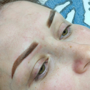 Пудрове напилення брів