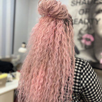 Афроплетие волос афро кудри дредокудри
                    Перукар Оксана Дніпро