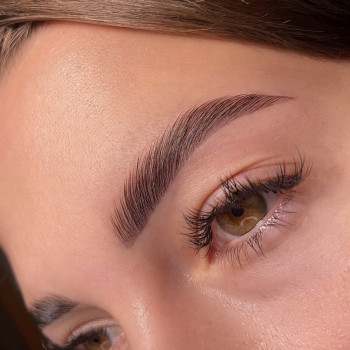 Ламінування + фарбування брів