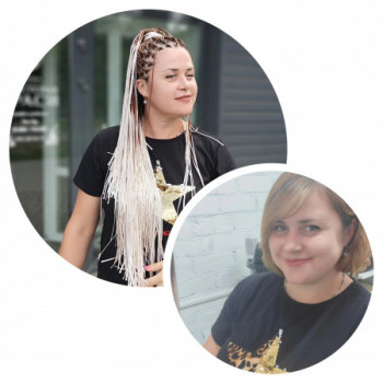 Плетіння, Афрокоси
                    Перукар-колорист Анна Кременчук