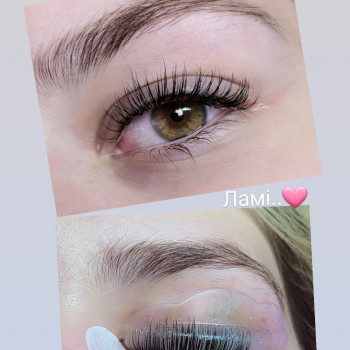 Ламінування вій..