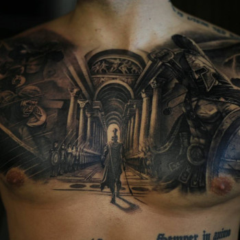 Велике тату
                    Тату салон TATTOO LAMARCH Київ