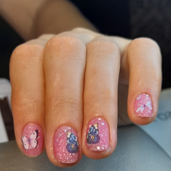 Фото из портфолио мастера Анастасия (мастер маникюра, Каменское)