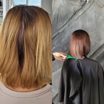 Мусове фарбування
                    Перукарня  Київ