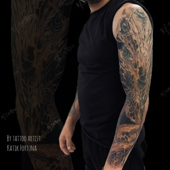 Фото з портфоліо майстра Екатерина Fortuna (тату майстер, Дніпро)