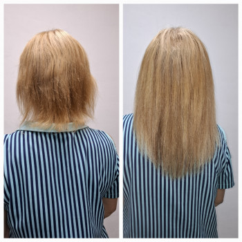 Капсульне нарощування волосся, итальянское наращивание
                    Перукар Юлия Кривий Ріг