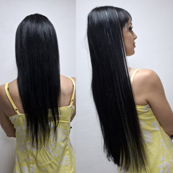 Капсульне нарощування волосся, итальянское наращивание
                    Перукар Юлия Кривий Ріг