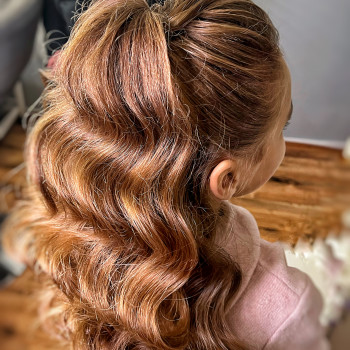 Зачіска для маленької принцеси