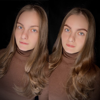 Корекція та фарбування брів фарбою