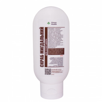 Скраб мигдальний для сухої шкіри, 100 мл