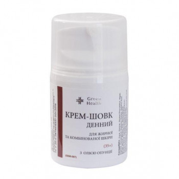 Крем-шовк денний для комбінованої шкіри з олією опунції (35+), 30 мл