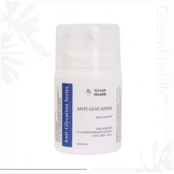 Крем нічний “Anti-Glycation” для жирної та комбінованної шкіри (АНА, ВНА, РНА) 50 мл