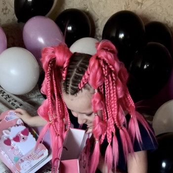 Афрохвостики з косичками