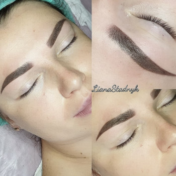 Пудрові брови
                    Мастер перманентного макияжа Лиана Бровары