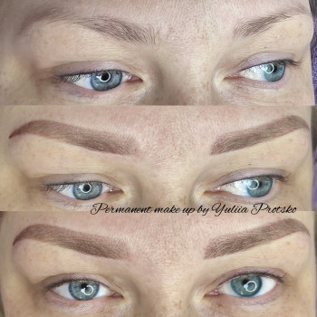 Пудрове напилення брів
                    Мастер перманентного макияжа Юлия Коростень