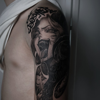 Фото из портфолио мастера Ірина Собко (тату мастер, Киев)