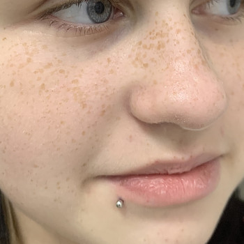 Тату  #лабрет, фото - Майстер з пірсингу Тетяна Ананьєва