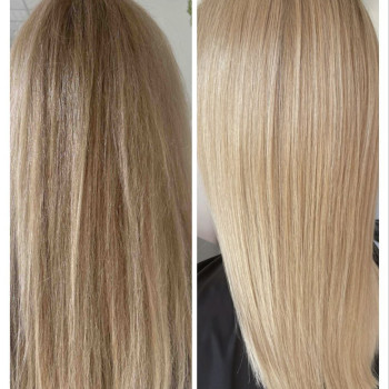 Холодне відновлення волосся