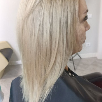 Холодне відновлення волосся+ амінокислотна ампула