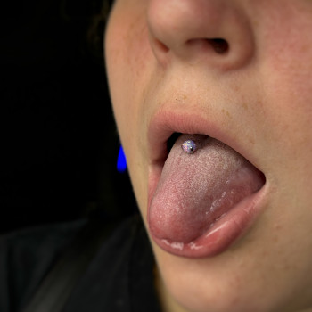 Накрутка з опалом Multi lavender