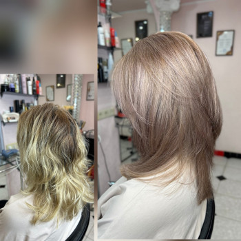 Мелірування, airtuch, контурінг волосся
                    Салон краси Kalina Studio Запоріжжя