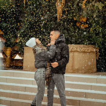  #зимова #фотосесія #львів #фотопрогулянка #лавсторі #зимова #пара #фотозйомка