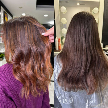 Фарбування з освітленням, шатуш
                    Салон красоты Fargo Киев