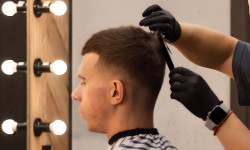 Чоловіча стрижка + стрижка бороди Барбершоп Barberry Barber's Львов