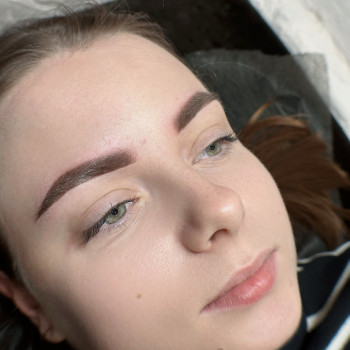 Пудрові брови, пудрове напилення брів