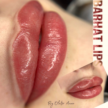 Акварельні губи