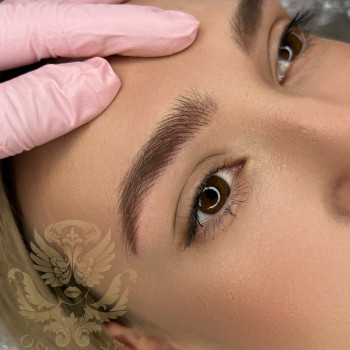 ⚜️ Волосковая техника 
Брови на 1-1,5 года