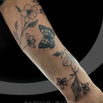 Фото из портфолио мастера Дария Сухомяс (тату мастер, Запорожье)