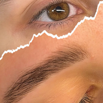 Фарбування/ламінування/корекція брів
До/після