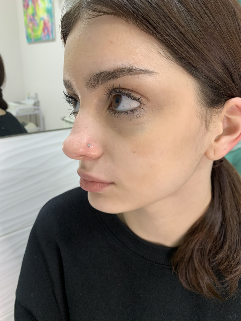 Пірсинг крила носа, фото - Майстер з пірсингу Тетяна Ананьєва