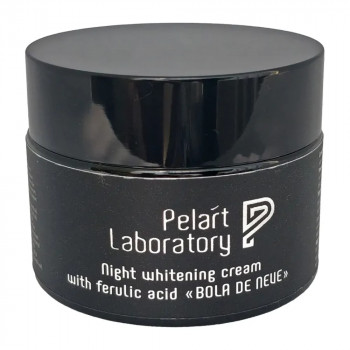 Нічний відбілювальний крем «BOLA DE NEVE» з феруловою кислотою (Pelart Laboratory Night Whitening Cream With Ferulic Acid)