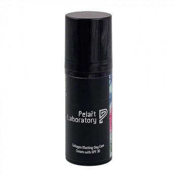 Денний крем, що матує, з колагеном SPF 30 «світлий тон» (Pelart Laboratory Collagen Matting Day Care Cream)