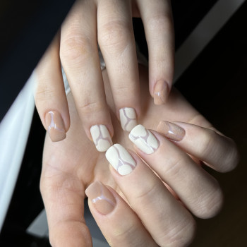 Фото из портфолио мастера Альбіна Рибалко (мастер маникюра, Киев)