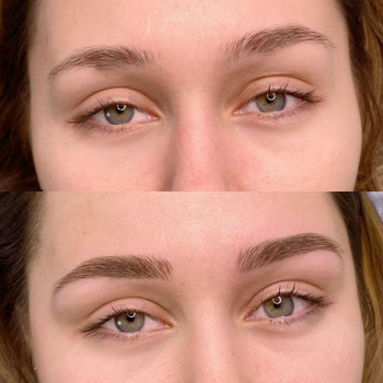 Перманент брів, волоскові брови, пудрові брови, перманентний макіяж