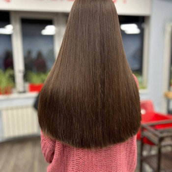 Стрижка на довге та густе волосся