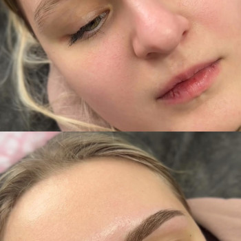 Оформлення брів до/після