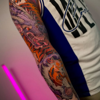 Black ton tattoo, Вінниця Фото - 12