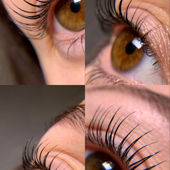 Вихідник: Вії заплутані
Результат: гарний завиток і рівні