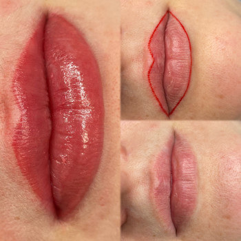 Акварельні губи